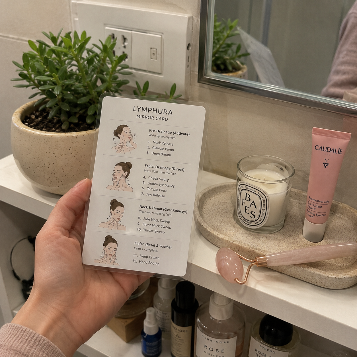 Emily R. using the Mirror Card